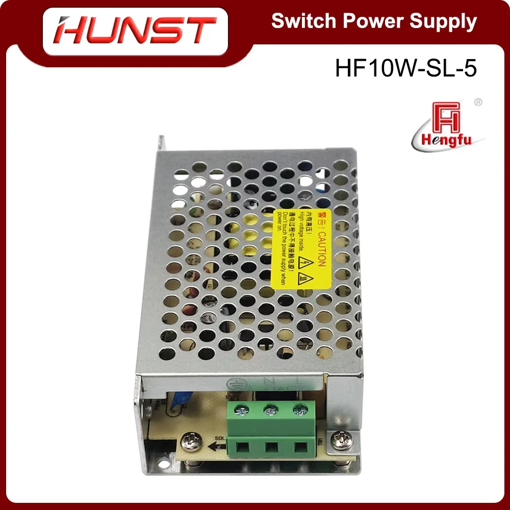 Hunst HF10W-SL-5 Hengfu Switching Power Supply 5V 5.0A for CO2 Fiber Laser Marking Machine JCZ Control Card Power Supply.