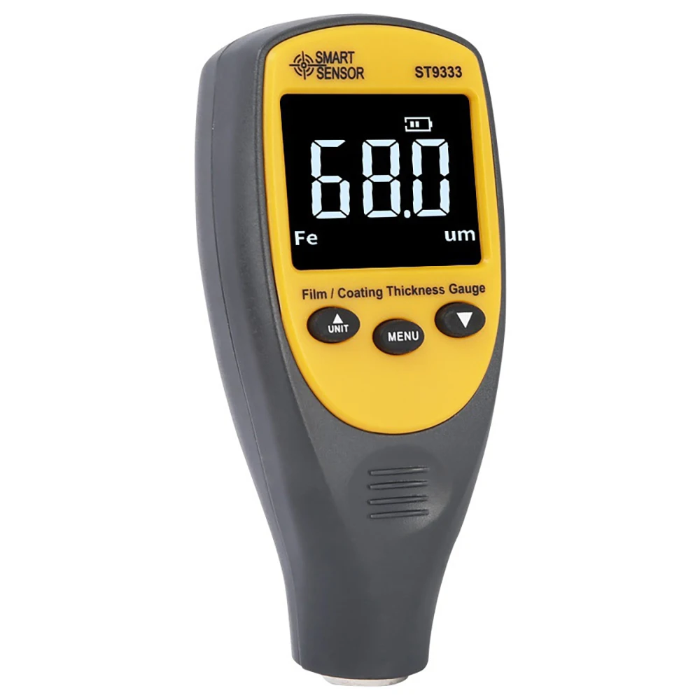 Thickness Gauge Digital Coating Gauge Meter Cars Paint Thickness Tester FE/NFE Measurement with USB Data Function