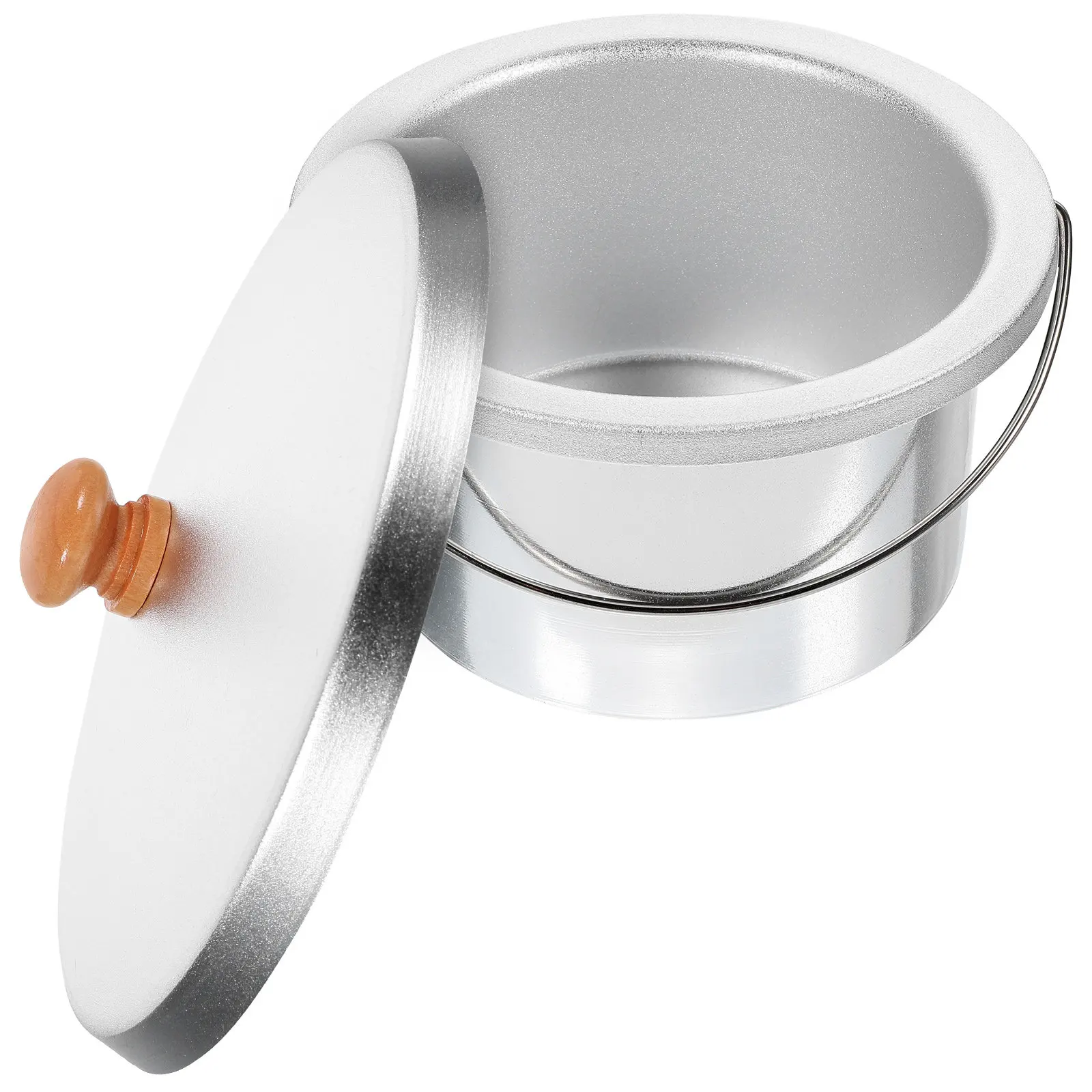 1 Set Wax Melting Pot Aluminum Non-Stick Inner Pot Essential Heating Accessory for Wax Heater Hair Removal Beauty Care