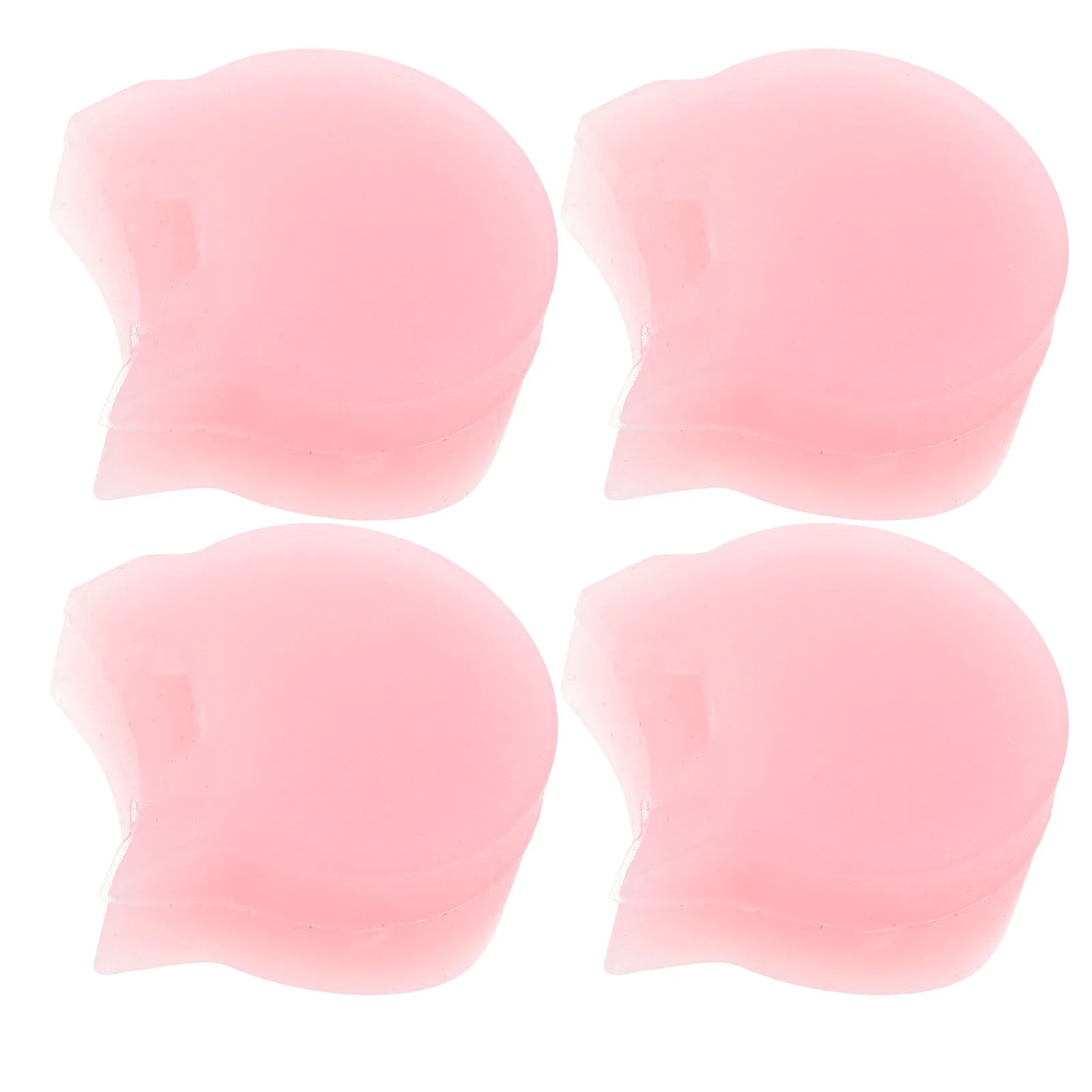 

4pcs Silicone Clarinet Thumb Rest Cushion for Finger Support Pink Lightweight Accessories Supply Instruments Gloves