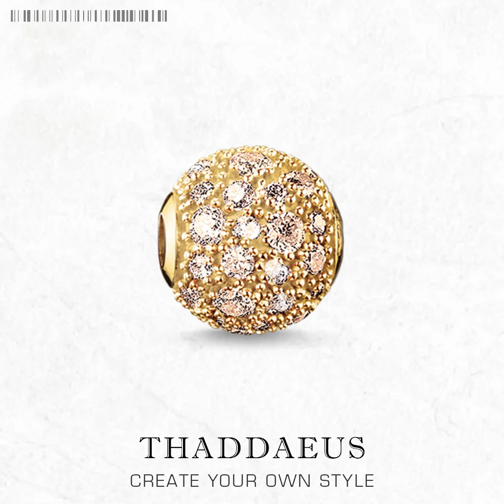 Ezilmiş açacağı altın boncuk, saf 925 ayar gümüş takılar Trendy DIY takı aksesuarları hediye