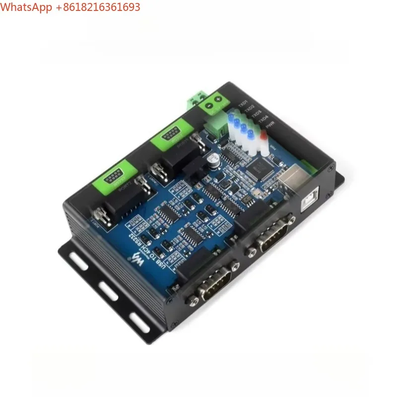 Limited Offer USB To 4-channel RS232 Converter Multi-channel RS232 Serial Communication Module Male/female Port Optional
