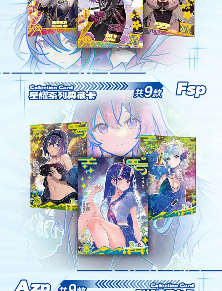 Nieuw Project Maiden 2 Booster Box Godin Story Collection Cards Meisjes Party Badpak Bikini Feest Doujin Speelgoed En Hobby 'S Cadeau