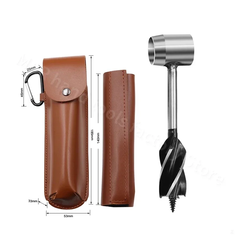 Bushcraft Manual Auger Outdoor Survival Hand Drill Survival Gear Tool Outdoor Sports Jungle Crafts Camping Bushcraft Accessories