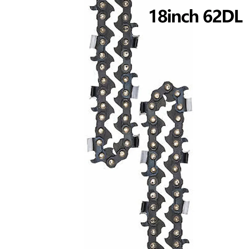 Calibre de corrente de cinzel completo. 050 Polegada passo 3/8 Polegada perfil baixo serra de corrente peças para uma corrente de motosserra 62 ligações de movimentação