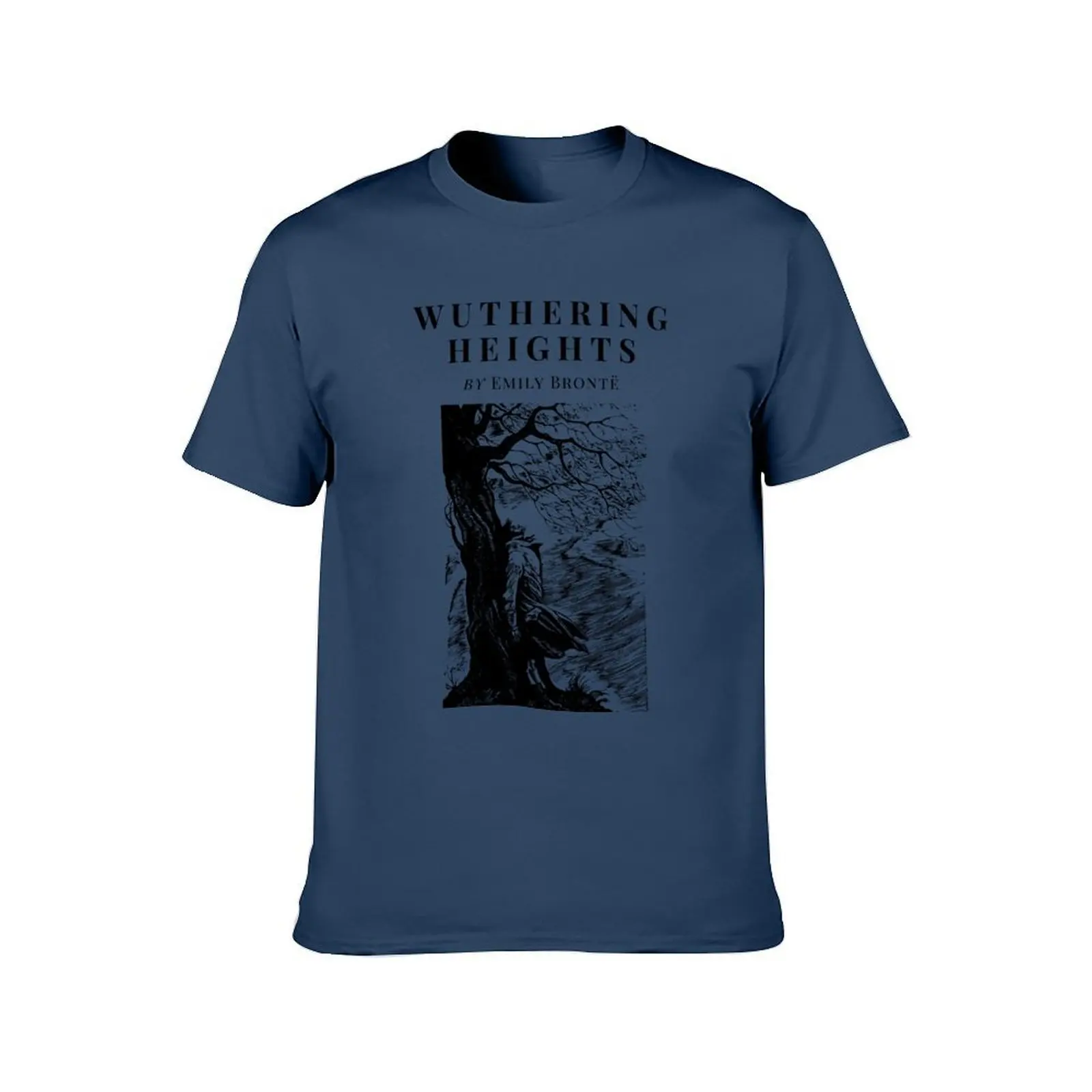 Wuthering Heights من تأليف إميلي برونتي غلاف الكتاب Heatcliff - فكرة هدية دودة الكتب - طالب المعلم الإنجليزي الكبير - تي شيرت عاشق الكتب #2