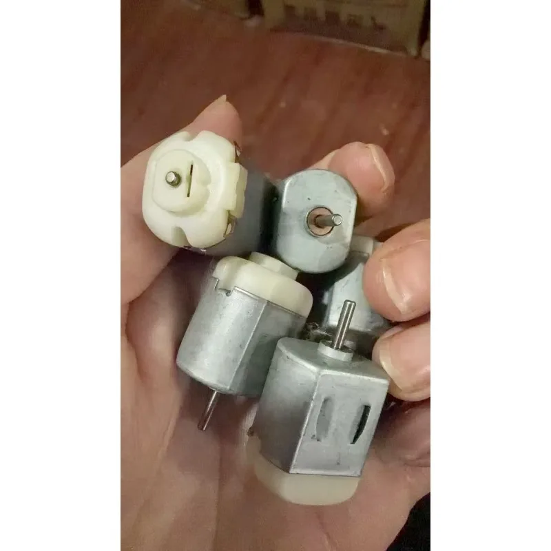 FF120 Miniature DC Motor 130 Short Shell 3V-12V Tea Set Water Outlet Rotating Shaft Electric Toy Model Fan