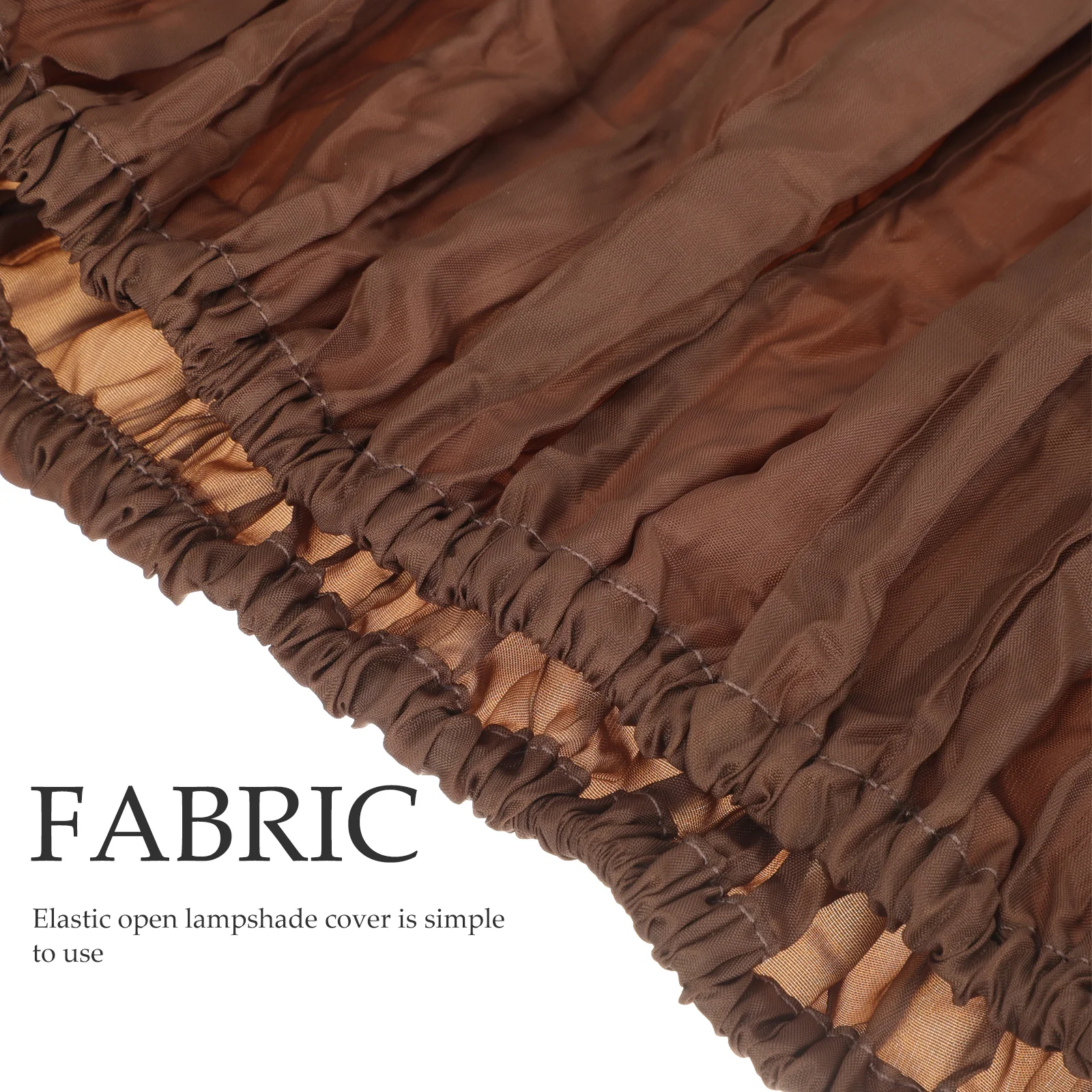 Lamp Shade Cover Washable Fabric Topper For Table Floor Lamp, Softens Light, Durable Modern Design, Easy Install