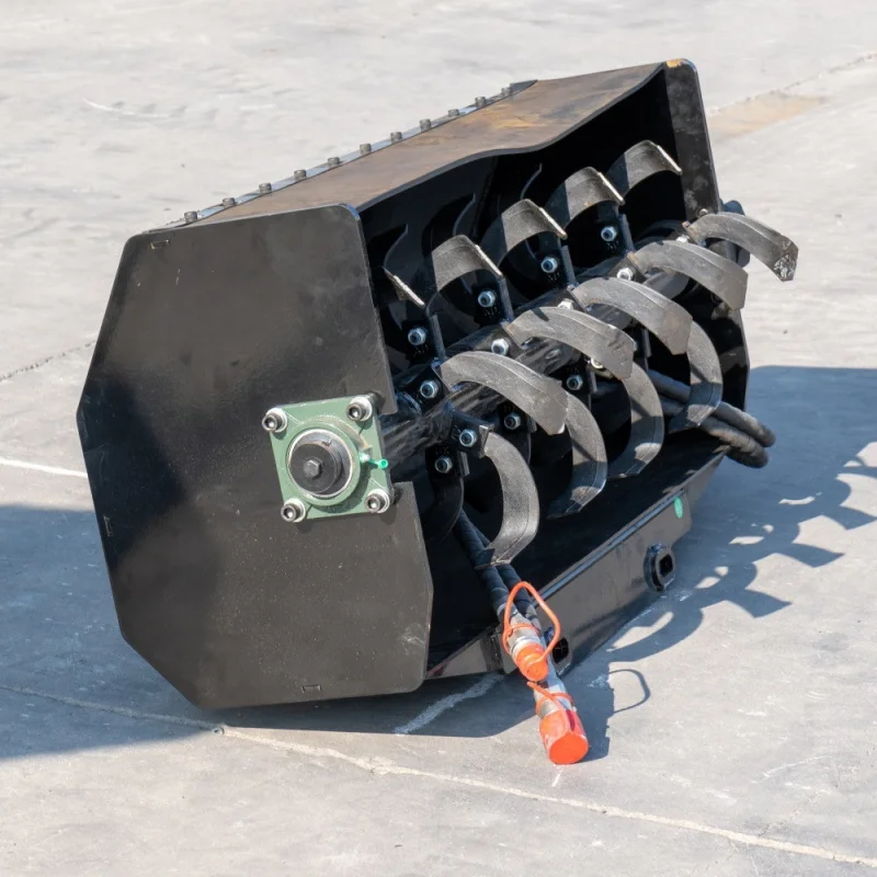 

Factory Russia Skid Steer Loader Attachments, Cultivator, Snow Sweeper, Breaker Accessories