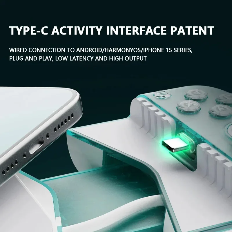 Nieuwe X3 Pro Retro Games Telefoonkoeler Radiator Hall Joystick Type C Gamep voor IOS en Android Game Controller