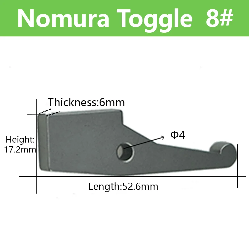Stuka Toggle For NOMURA  A8 A10 10SB 10T P16 A25 NN16 NN20 Swiss type Lathe Parts Clutch Claw