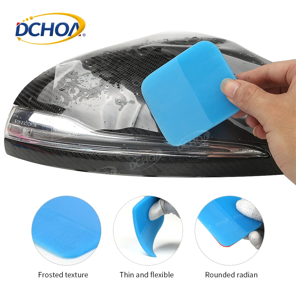 Auto Tinting Kit PPF Squeegee Vinyl Tool Kit Car Film Installation Scraper Polygonal Scraper For Glass Cleaning Scraper