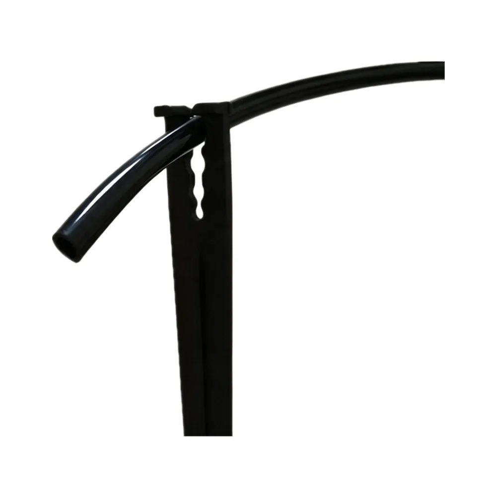 Plastic Drip Irrigation Support Stakes 100pcs for Supporting Tubing on Sloped Terrain Terraced Beds and Uneven Ground Areas