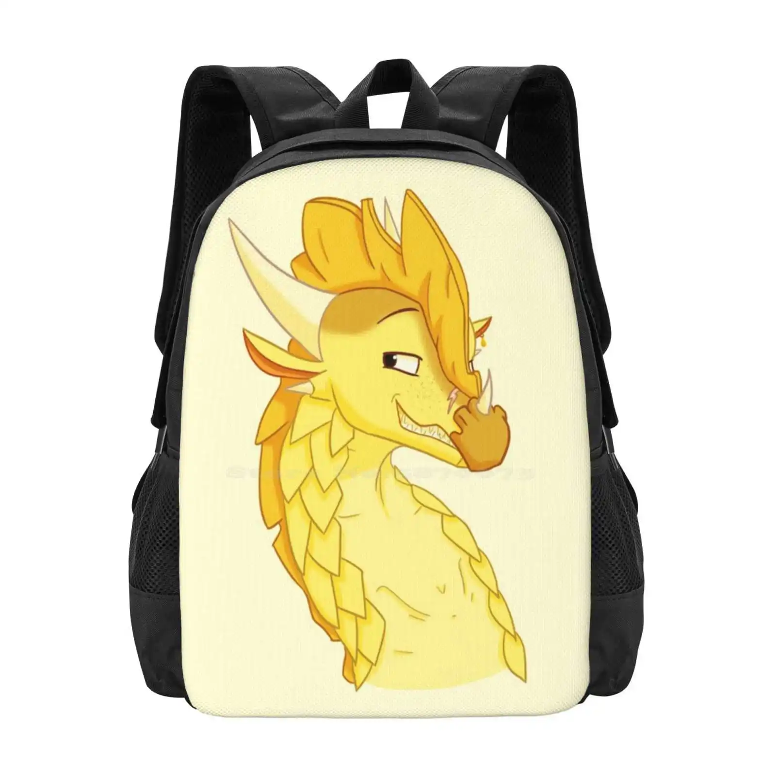 Qibli The Sandwing Large Capacity School Backpack Laptop Bags Wings Of Fire Wof Qibli The Sandwing Dragons Tui Sutherland Book