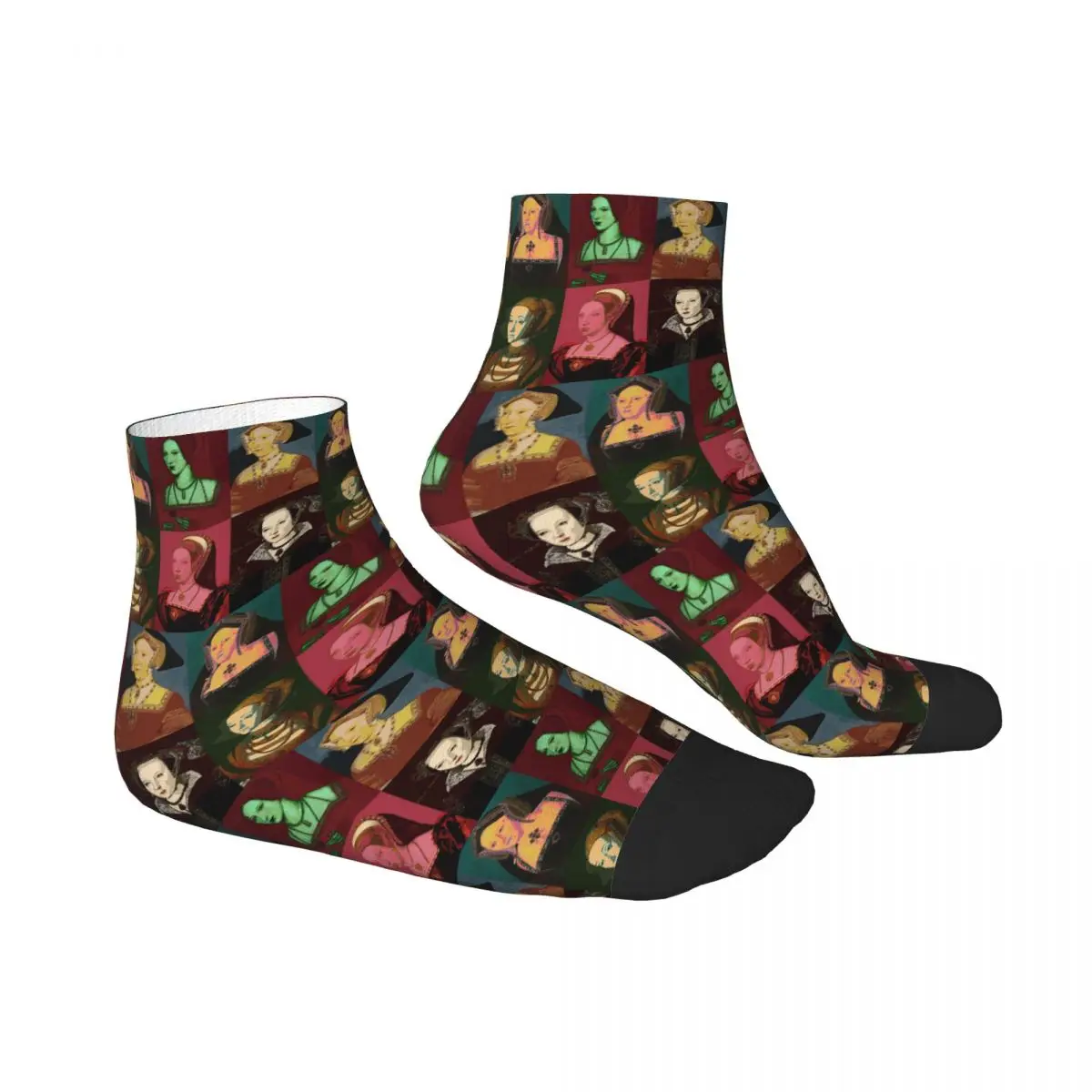 Six Wives Of Henry VIII Socks Harajuku High Quality Stockings All Season Socks Accessories for Unisex Birthday Present