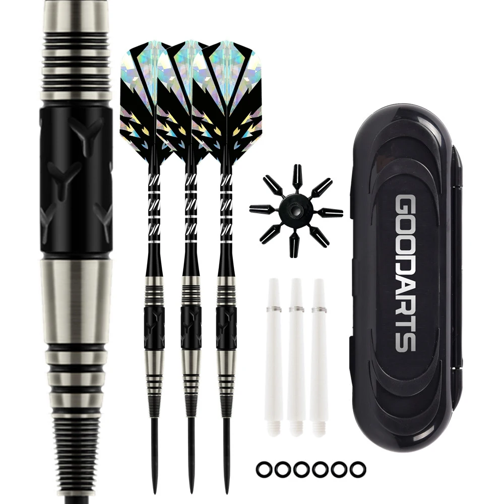 

3pcs Pin Type Tungsten Steel Darts Private Entertainment Competitive Leisure 21g Darts with Laser Leaf Aluminum Alloy Rod