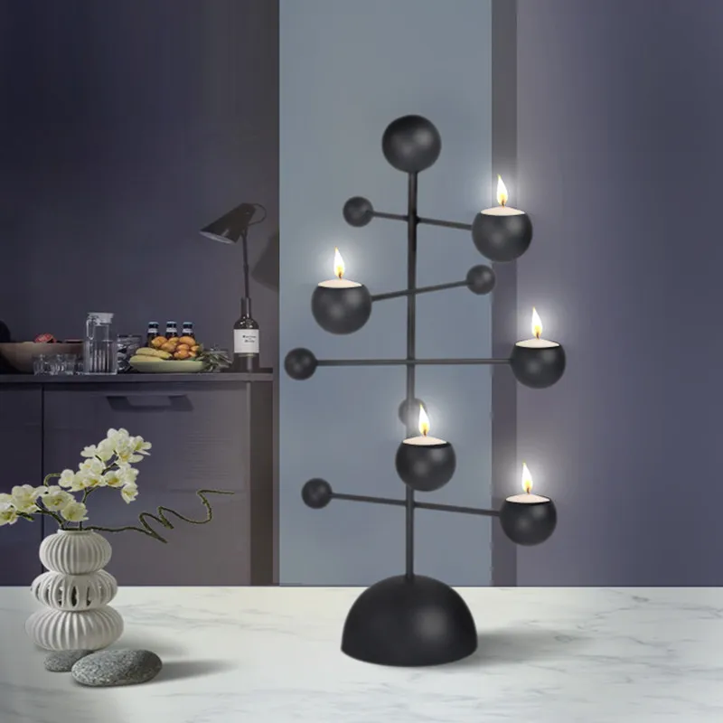 Celestial candlestick romantic home decoration porch TV cabinet ornament new Chinese handicrafts wind lamp soft decoration
