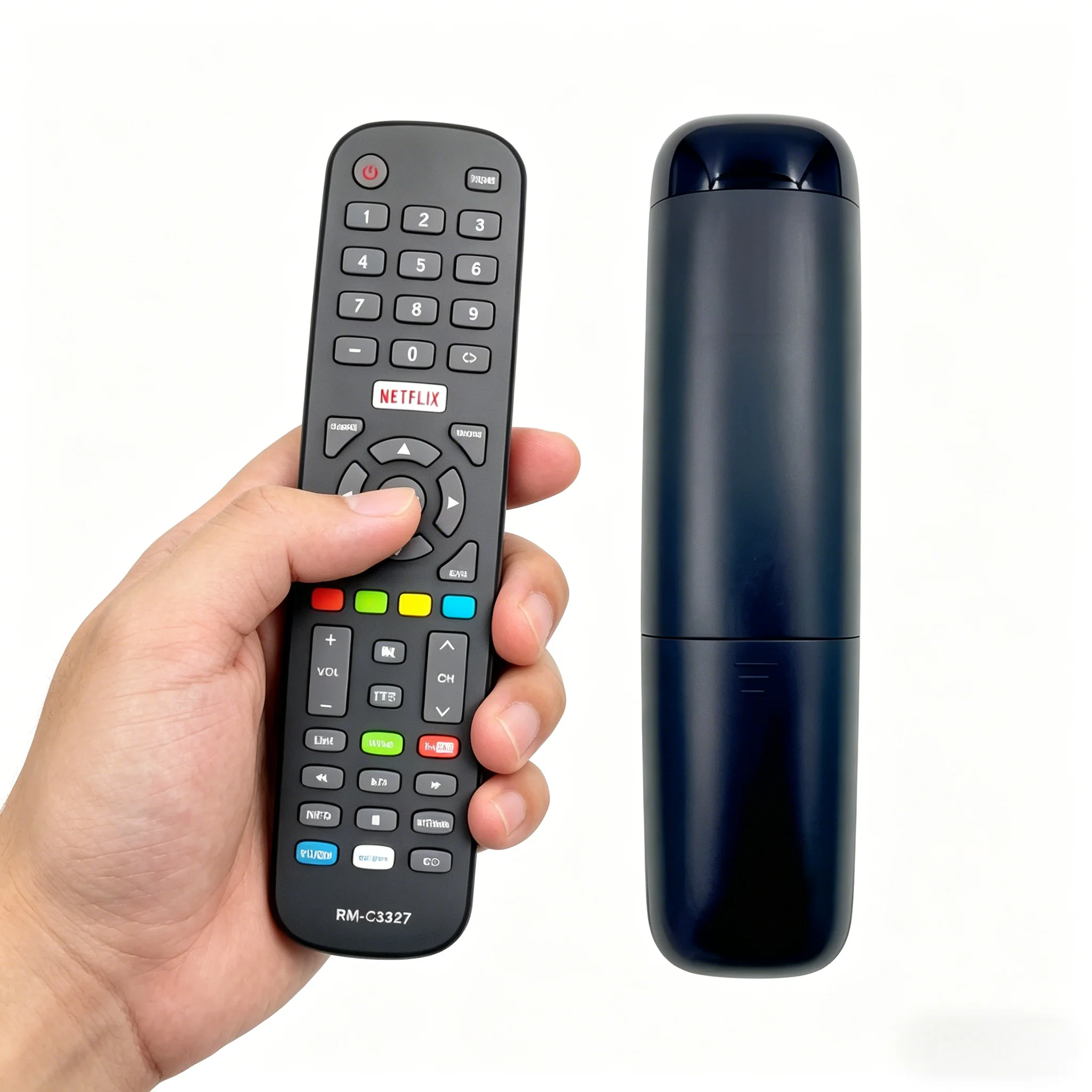 

RM-C3327 Replacement Remote Control for JVC LT-49E77 LT-55E770 Polaroid 40T2F 50T7U 49T7U TV