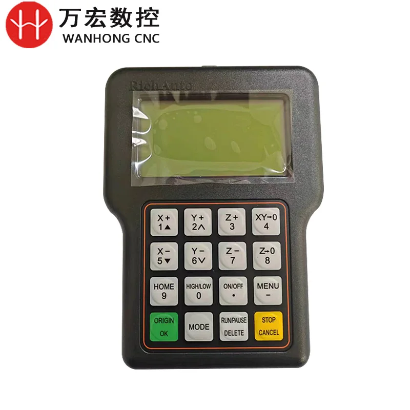 Контроллер ЧПУ RichAuto DSP, ручка A11E A11, контроллер движения, пульт дистанционного управления для 3-осевого гравировального станка