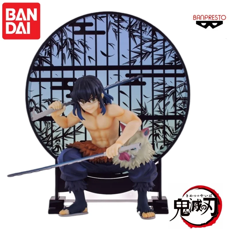 

In Stock Original Bandai Banpresto Demon Slayer A Series of Rewards C Reward Hashibira Inosuke Prizes Garage Kit Static