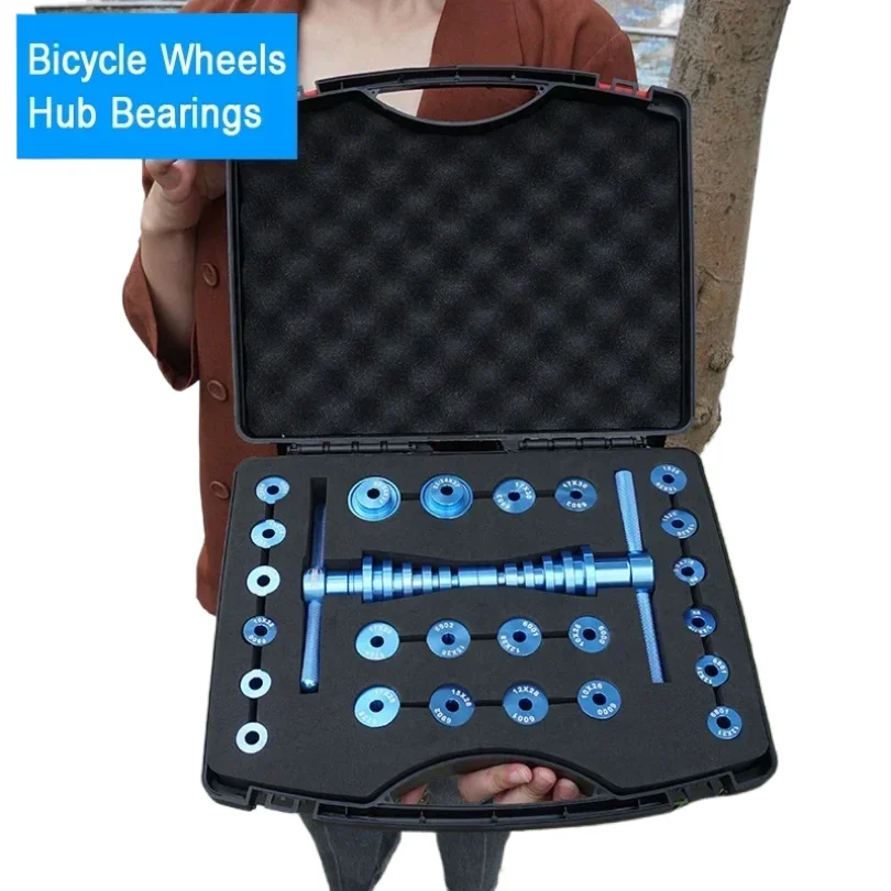 

Bicycle Accessory Bearings Extractor Installation Tool Wheels/Hub Bike Bearings Press Set BB Axis Soft Tail Frame Press Tool