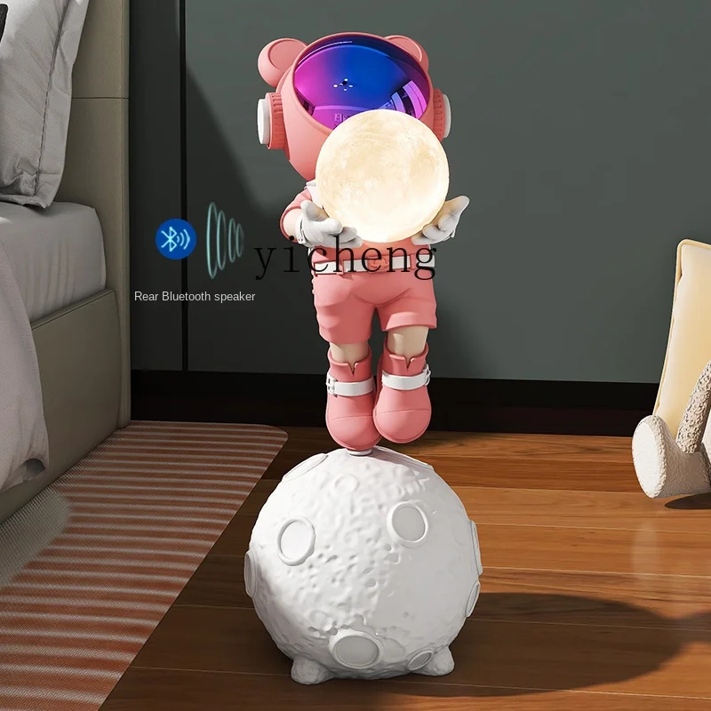 BJ  Astronaut Floor Ornaments Living Room Home Decoration Good Things Entrance Welcome Spaceman