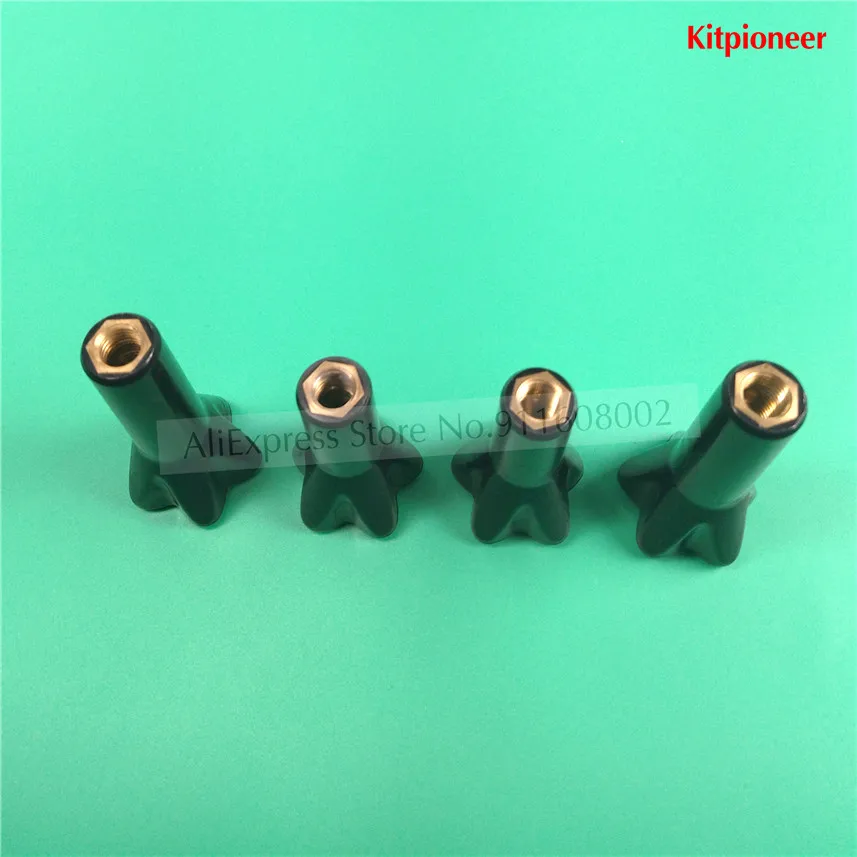 Piezas de tuercas de fijación para máquinas de helado, piezas nuevas, pernos de sujeción de dardos M10, accesorios Ventus Soft Serve, 2 largas + 2 cortas, 4 Uds.