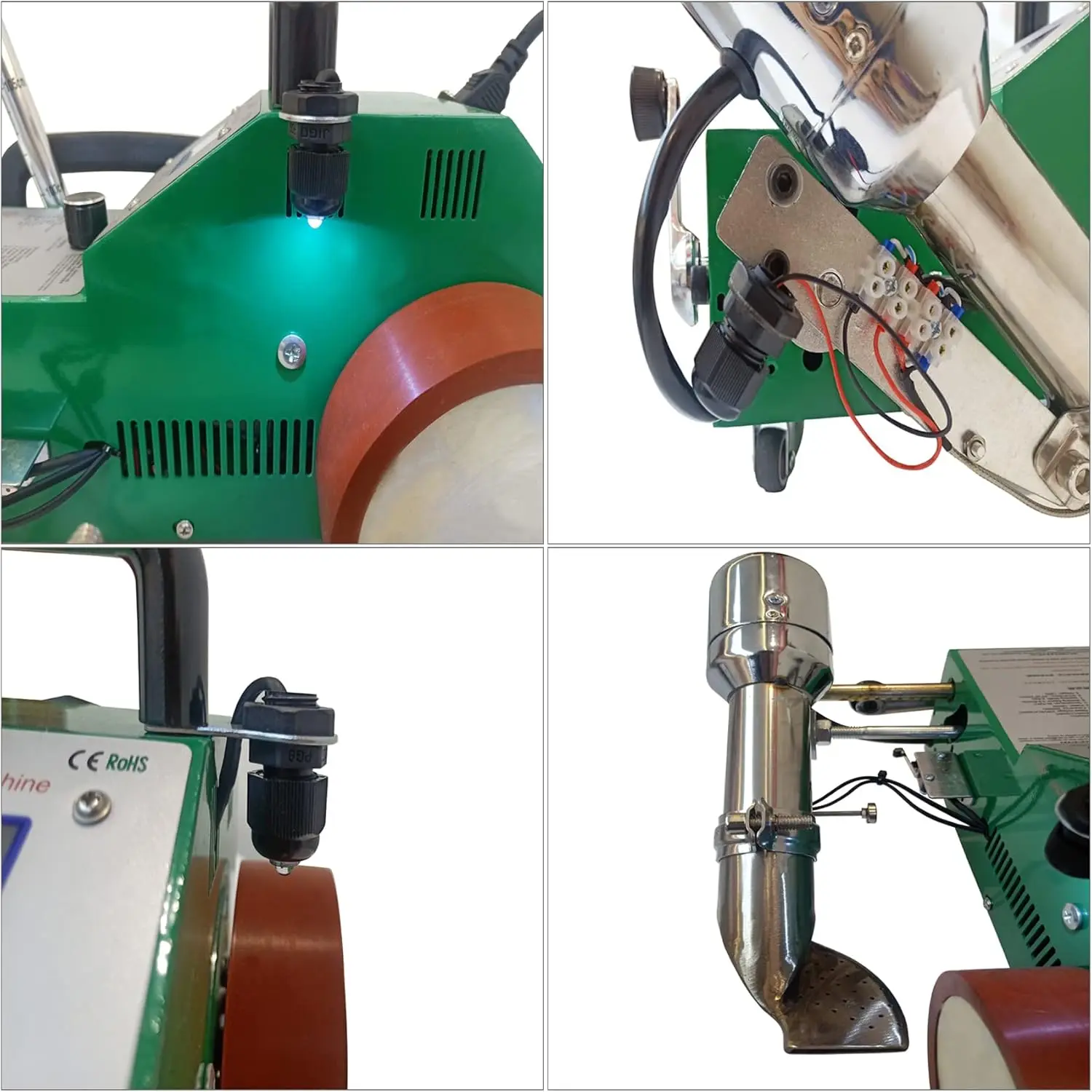 自動 PVC バナー溶接機溶接機ヒーター 1800 ワット 110 V