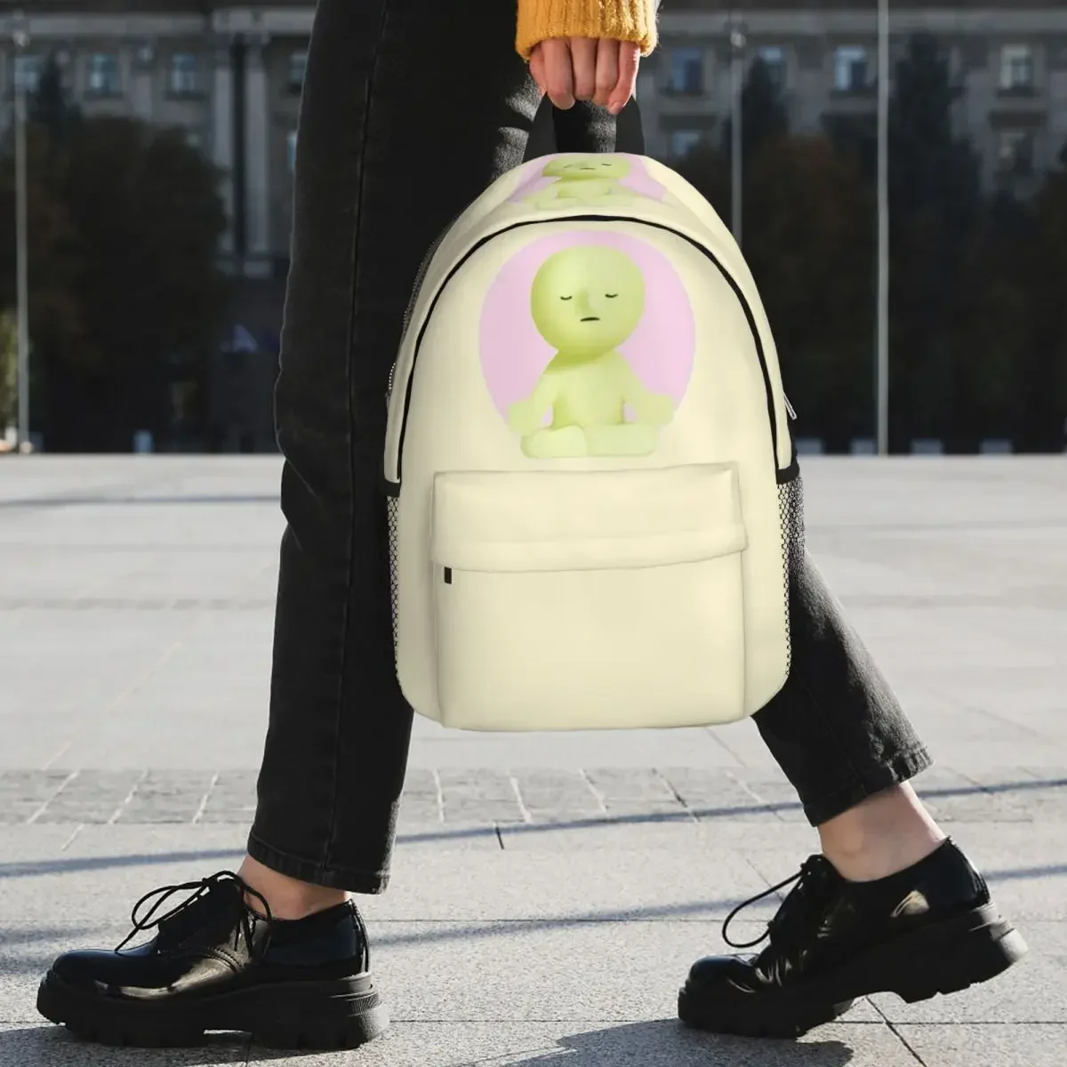 حقيبة ظهر Smiski رائجة البيع Daypack سعة كبيرة للأولاد والبنات حقيبة كتب حقائب كتف للرجال والنساء حقيبة مدرسية للأطفال