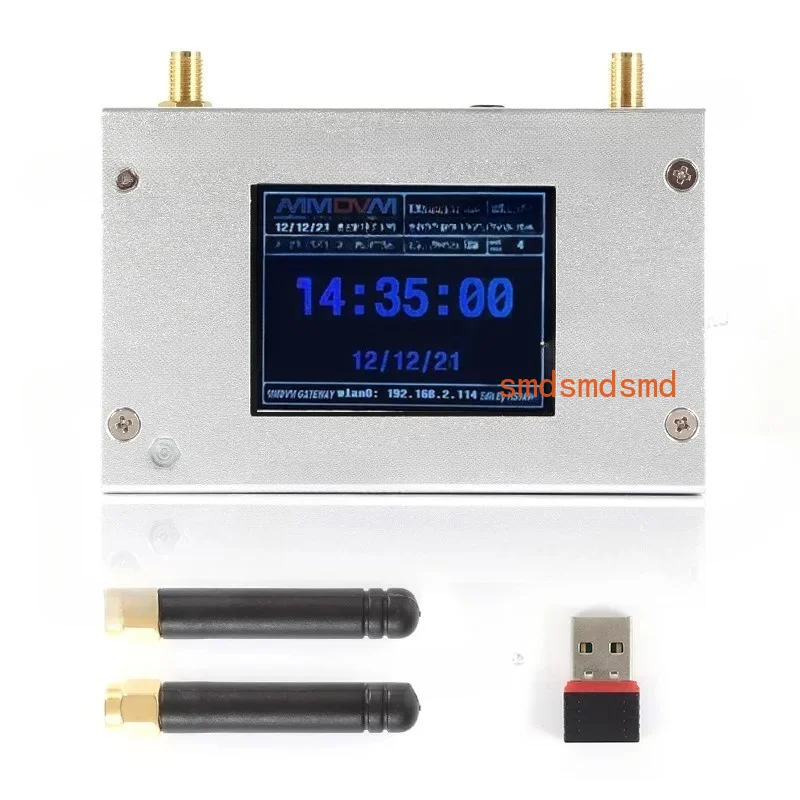 Duplex MMDVM Hotspot w/ Aluminum Alloy Shell Color Display Screen Supporting