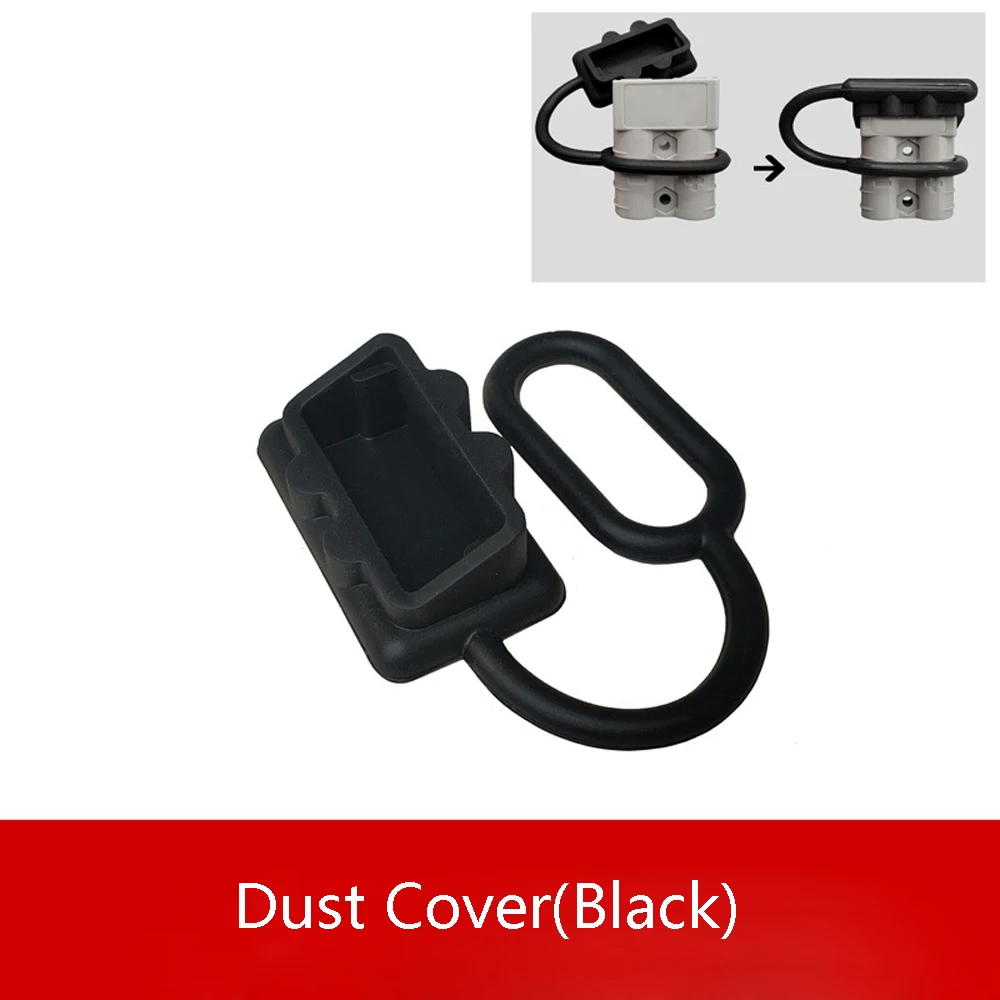 1/2/4/6/PCS 50A 120A 175A 350A 2Pin Power Plugs With dust cover handle 600V Car Battery Quick Connect Disconnect Power Connector