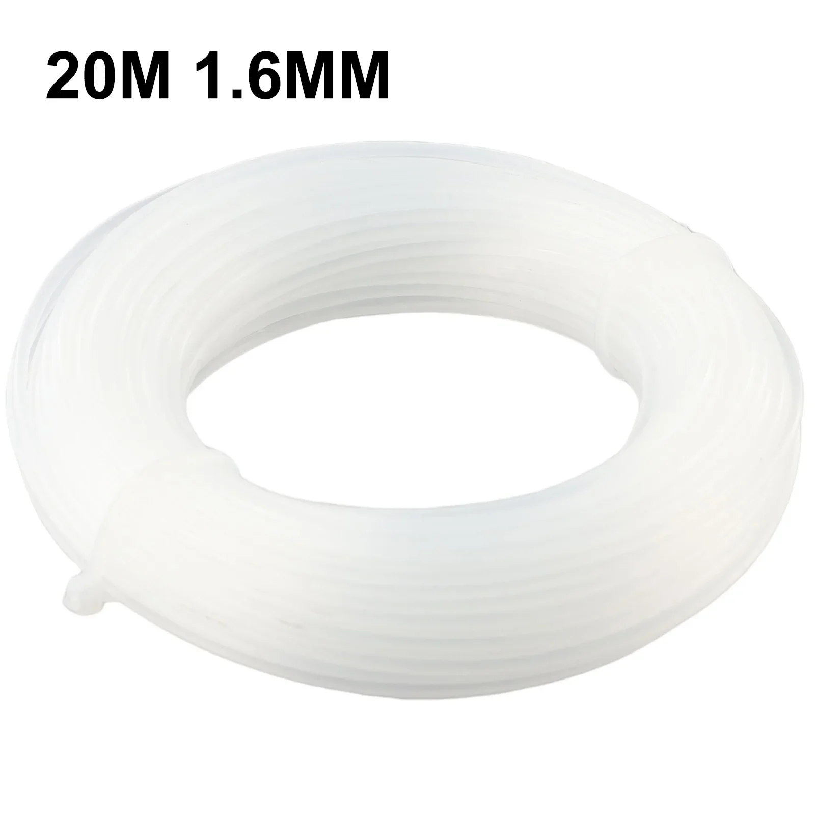 Upgrade Your Lawn Trimming Gear 20M Replacement Trimmer Cord Suitable For Lawn Mowers And Trimmers White Color