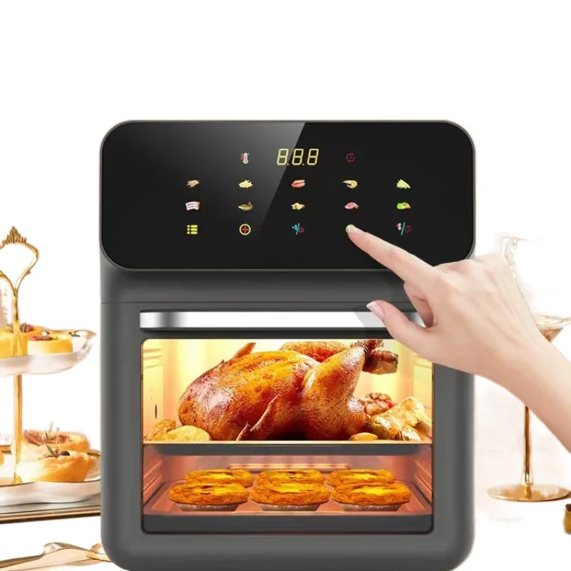 

Oven air fryer household all-in-one machine, fully automatic, double-layer large-capacity multi-function