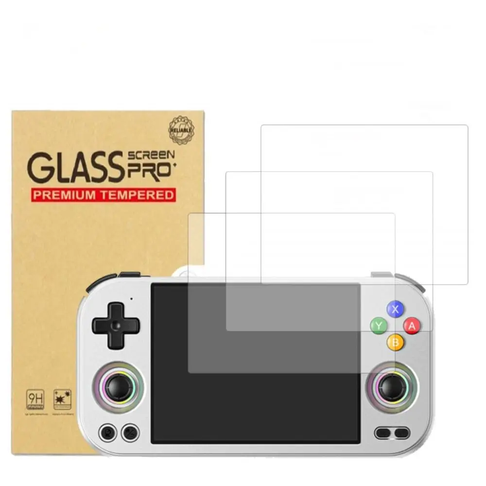 

New Anti Scratch Screen Protector HD Anti Reflective Tempered Glass 9H Protective Film for Anbernic RG477M Game Console