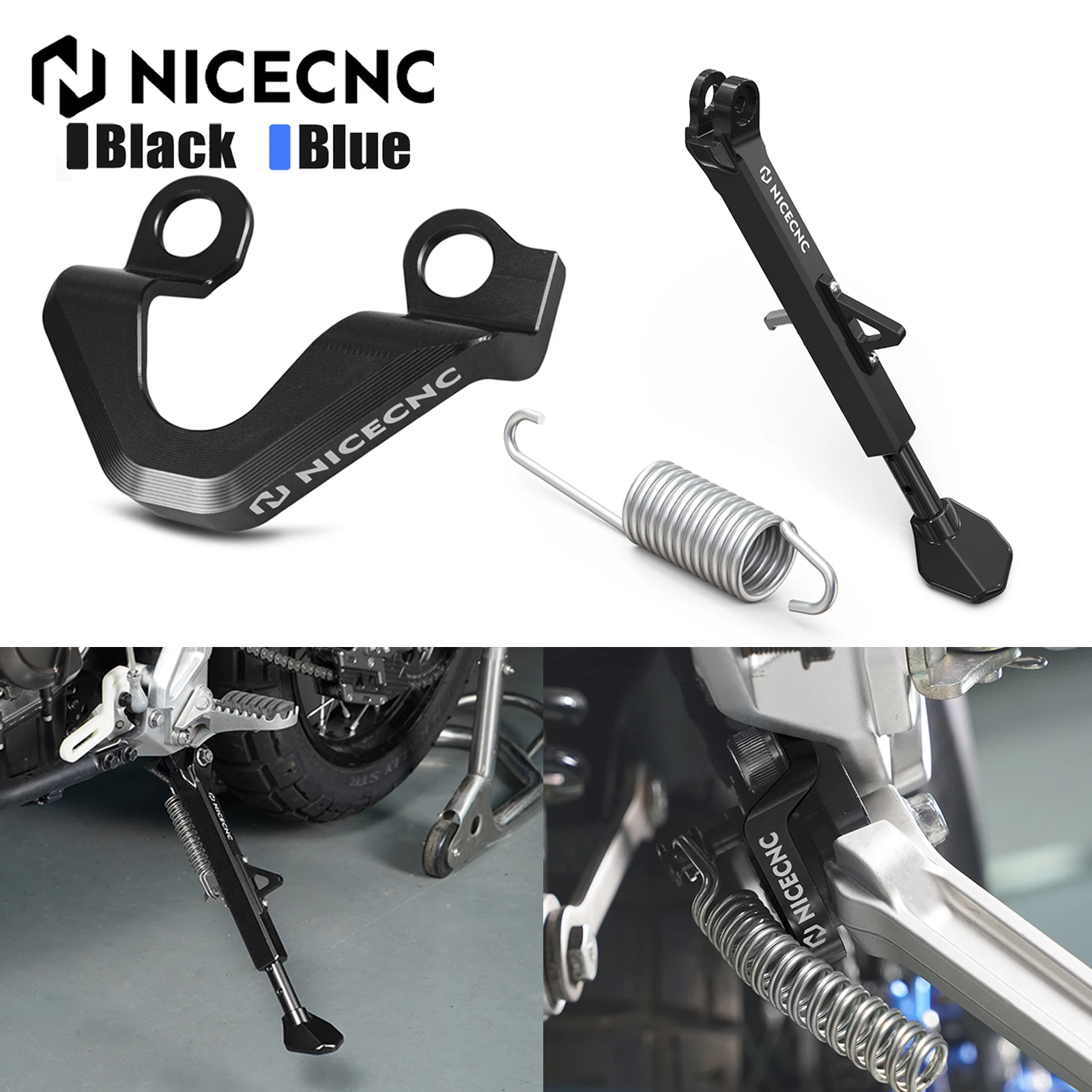 

For Yamaha Tenere 700 XTZ 700 2019-2024 Adjustable Parking Side Stand Spring Kickstand Switch Protection T700 Rally Edition