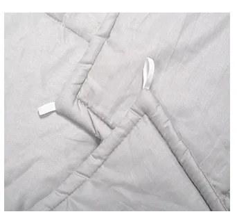 Cotton Microfiber Gravity Heavy Blanket 15lbs Weighted Blanket for Anxiety Bedroom