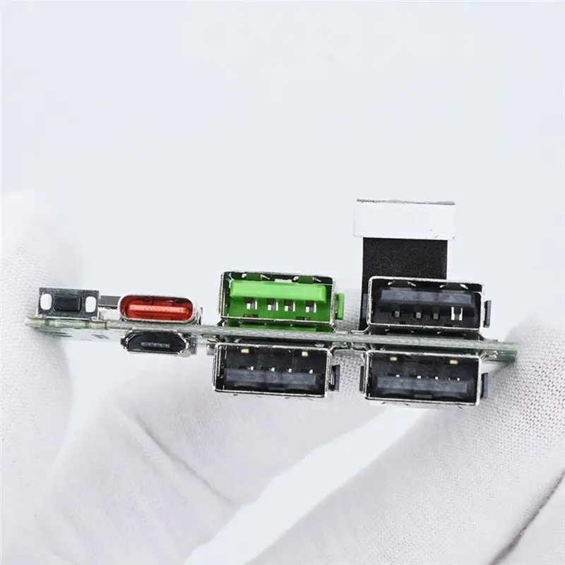 A99E-LED Fast Charging Module 22.5W IP5356 3.7V USB+Type-C+Micro Port For DIY Power Bank