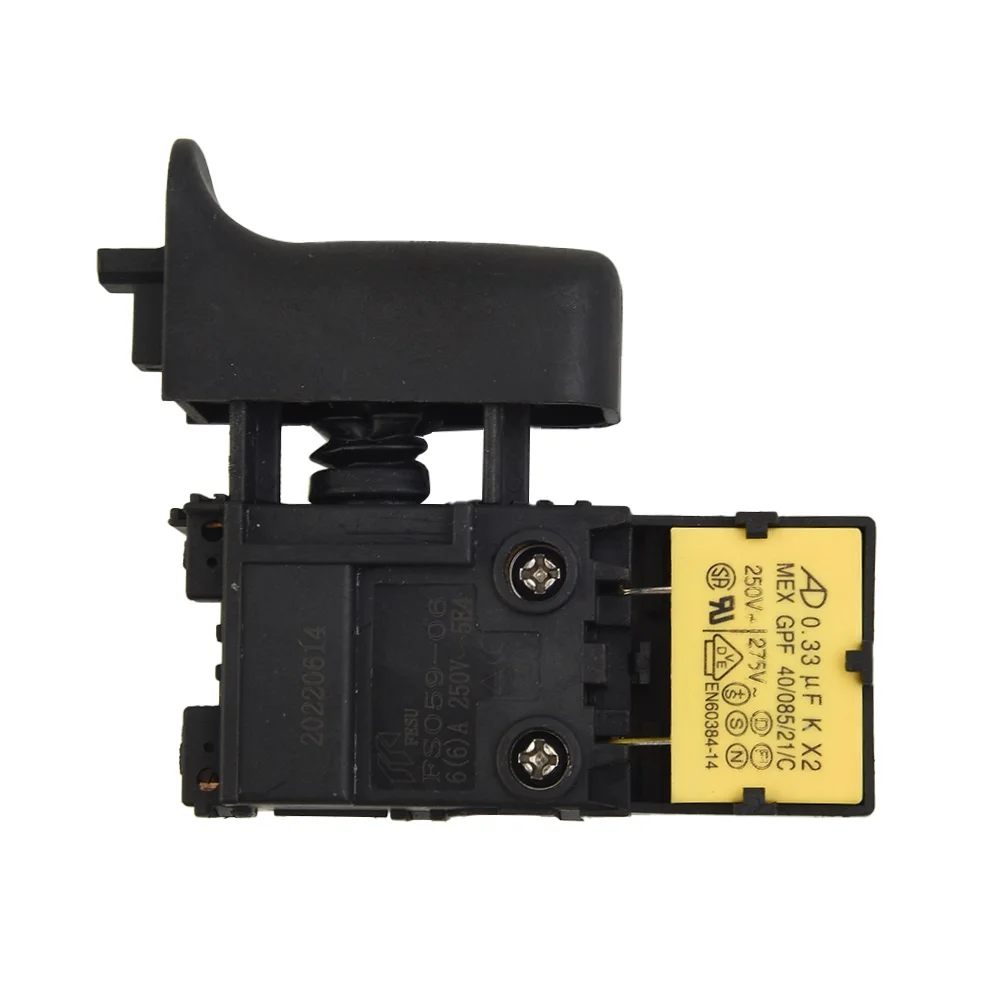 Imagem -03 - Interruptor de Controle de Velocidade da Broca de Martelo Elétrico Botão Ligado e Desligado Interruptores de Gatilho para Makita Ferramenta Elétrica Hr2460 Hr2470