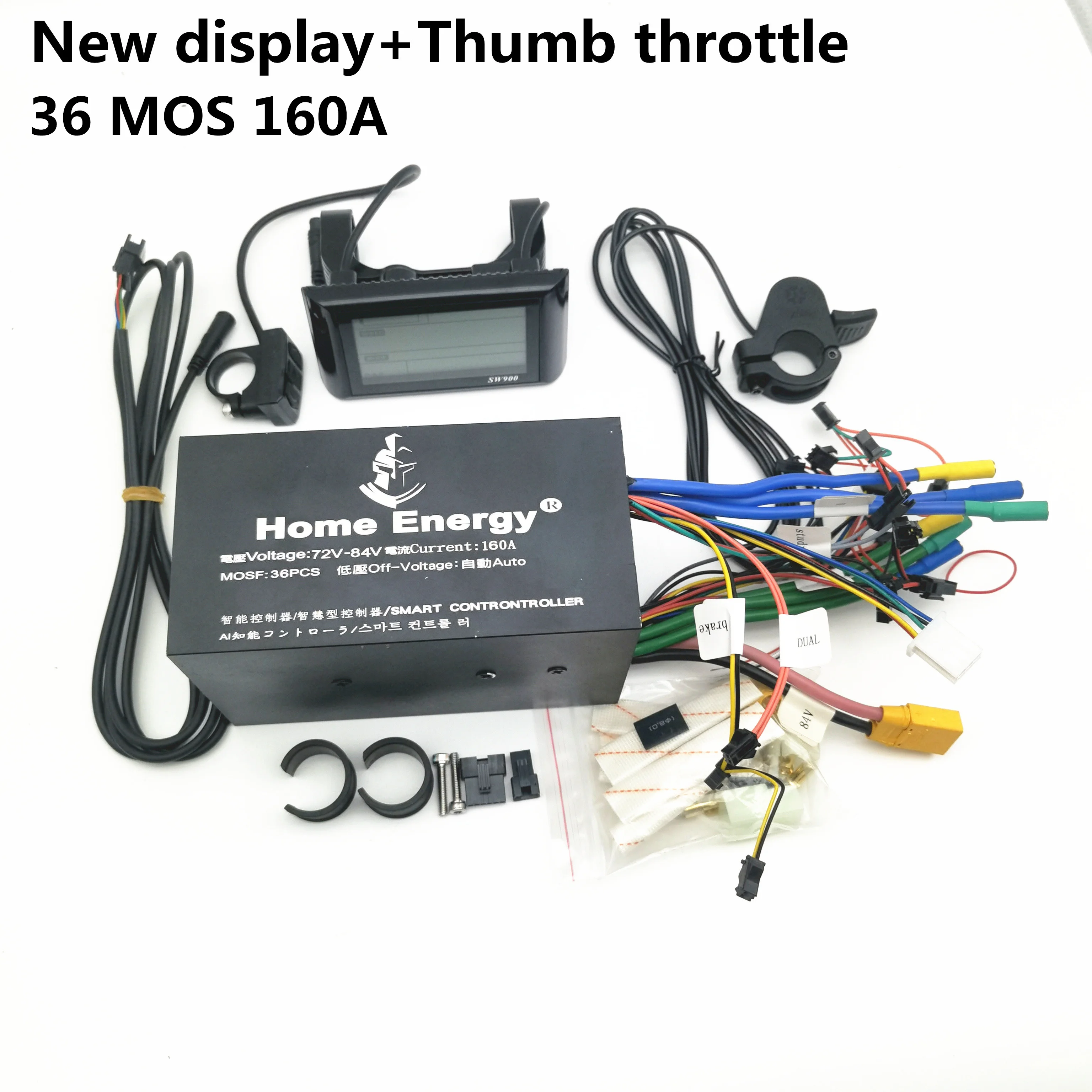 Home Energy Hot sale in 2024 SMART CONTROLLER for electric scooter Driver display Throttle LCD 48V 52V 60V 72V