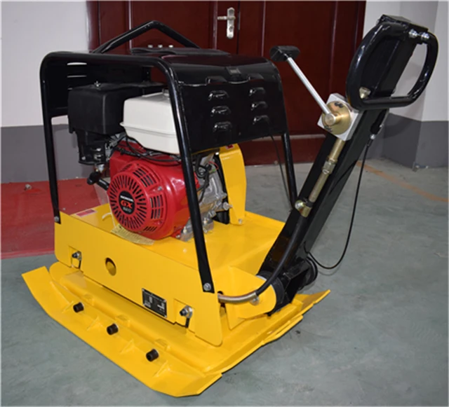 Small Earth Vibrator Reversible Plate Compactor For Excavator