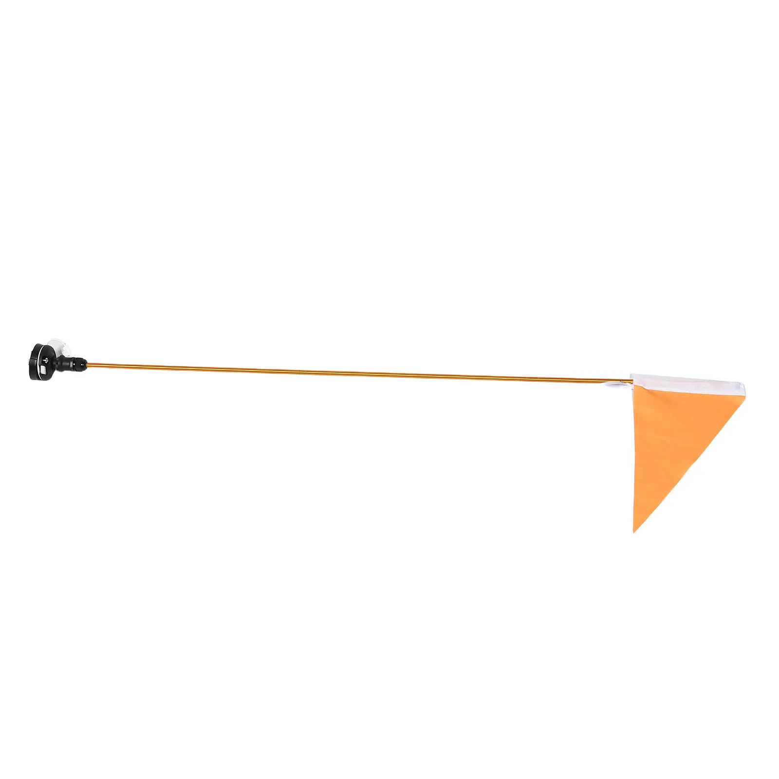 

1Set Kayak Safety Flag Orange High Visibility Pole Mount Fixed Base Boat Accessories Kayak Fishing Water Sports Safety Flag