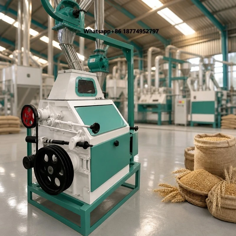 New Multifunctional Maize Flour Milling Machine High Capacity 30 Ton/D Multi-Voltage Grain Processing Equipment for Middle East