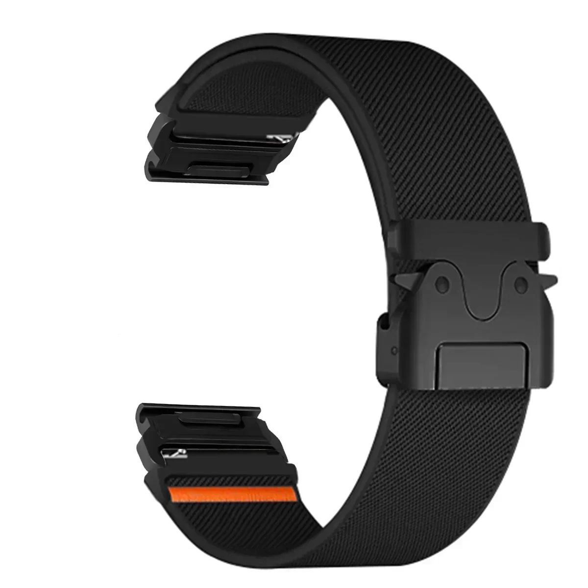 20 22 26mm Nylon Elastische Band Voor Garmin Fenix 8 51mm 7 Pro 7S 7X6X6S 6 5X Parachute Band Armband Forerunner 965 955 Correa