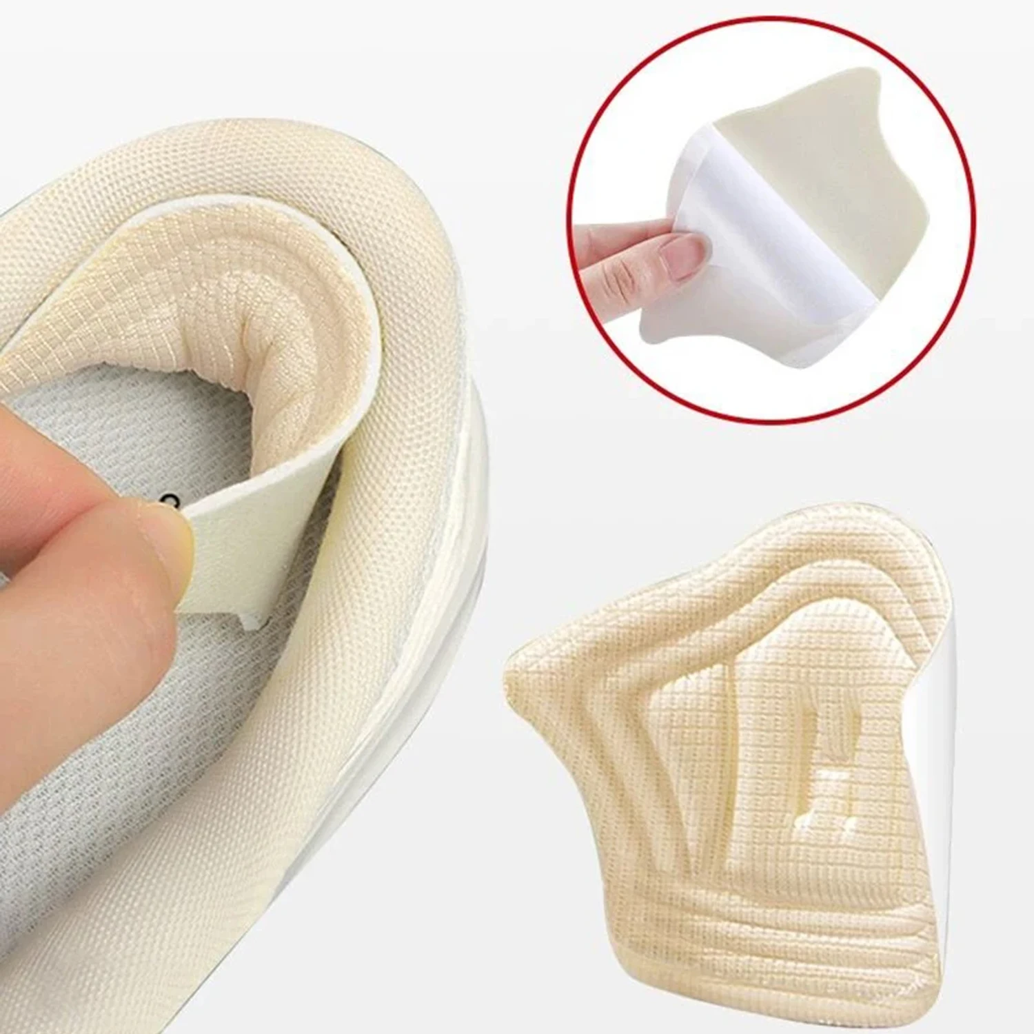 

Adjustable Size Insoles Patch Heel Pads Women Antiwear Back Stickers Pain Relief Inserts Feet Care Protectors Shoe Cushion