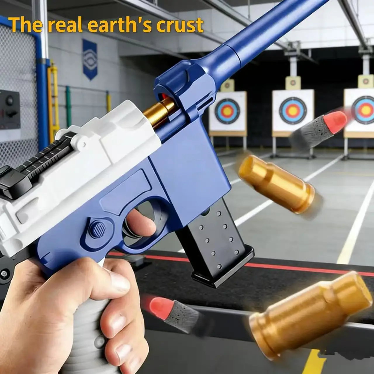 Pistolet à balles souples manuel court Airsoft, pistolet de Sniper, jouet, jeu de tir pour enfants, cadeaux d'anniversaire pour garçons