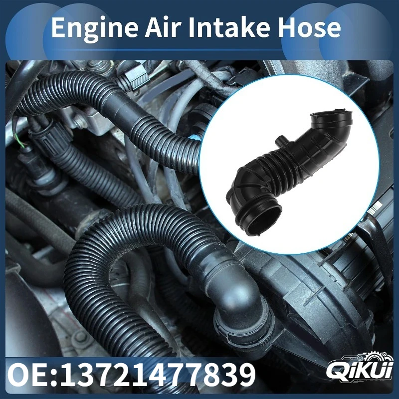 

QIKUI OE:13721477839 Engine Air Intake Hose for Mini R50 Cooper Base 2002-2006