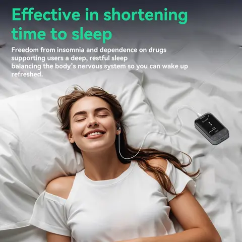 ZenoWell Auricular Vagus Nerve Stimulator | Sleep Aid Device, Patented Vagus Nerve Wearable Device for Restore Calm Sleep Better