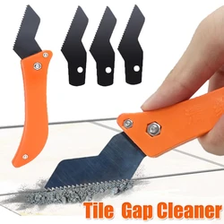 Lâmina de cortador de tungstênio para Tile Gap Grout, Removedor de limpeza, Telhas de parede e assoalho, Joint Cleaner, Wallpaper Paint Scraper Tool