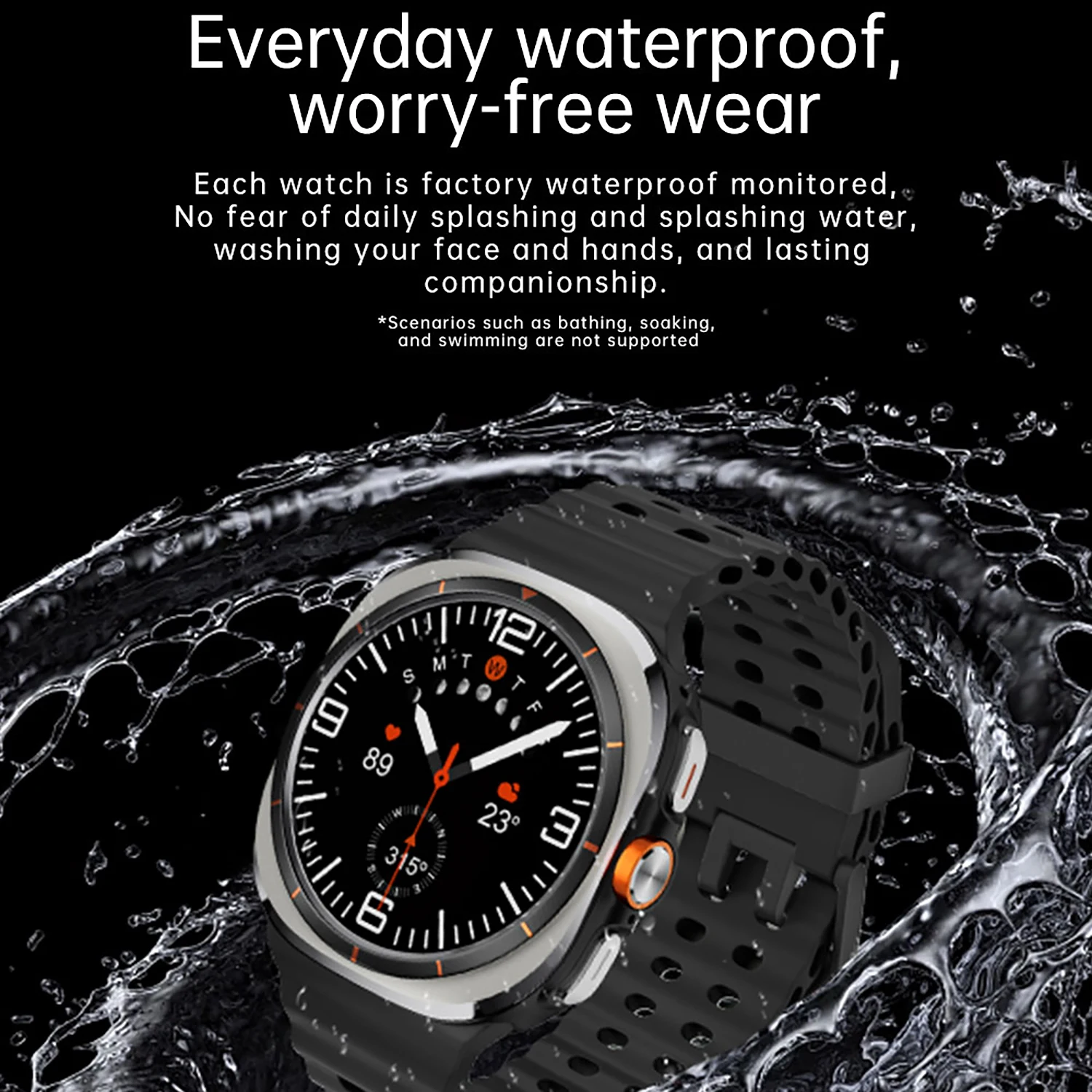 New Watch 8 Ultra 5G Call Smart Watch Men 480*480 HD Screen SmartWatch Camera NFC GPS Compass WIFI 1480mAh Sport Smartwatch 2025