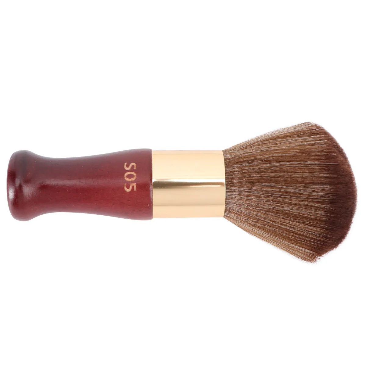 1 cepillo para el pelo y el cuello, cepillo para cortar el pelo con cerdas largas y densas de primera calidad para barbería, limpieza cómoda del rostro y el cuello